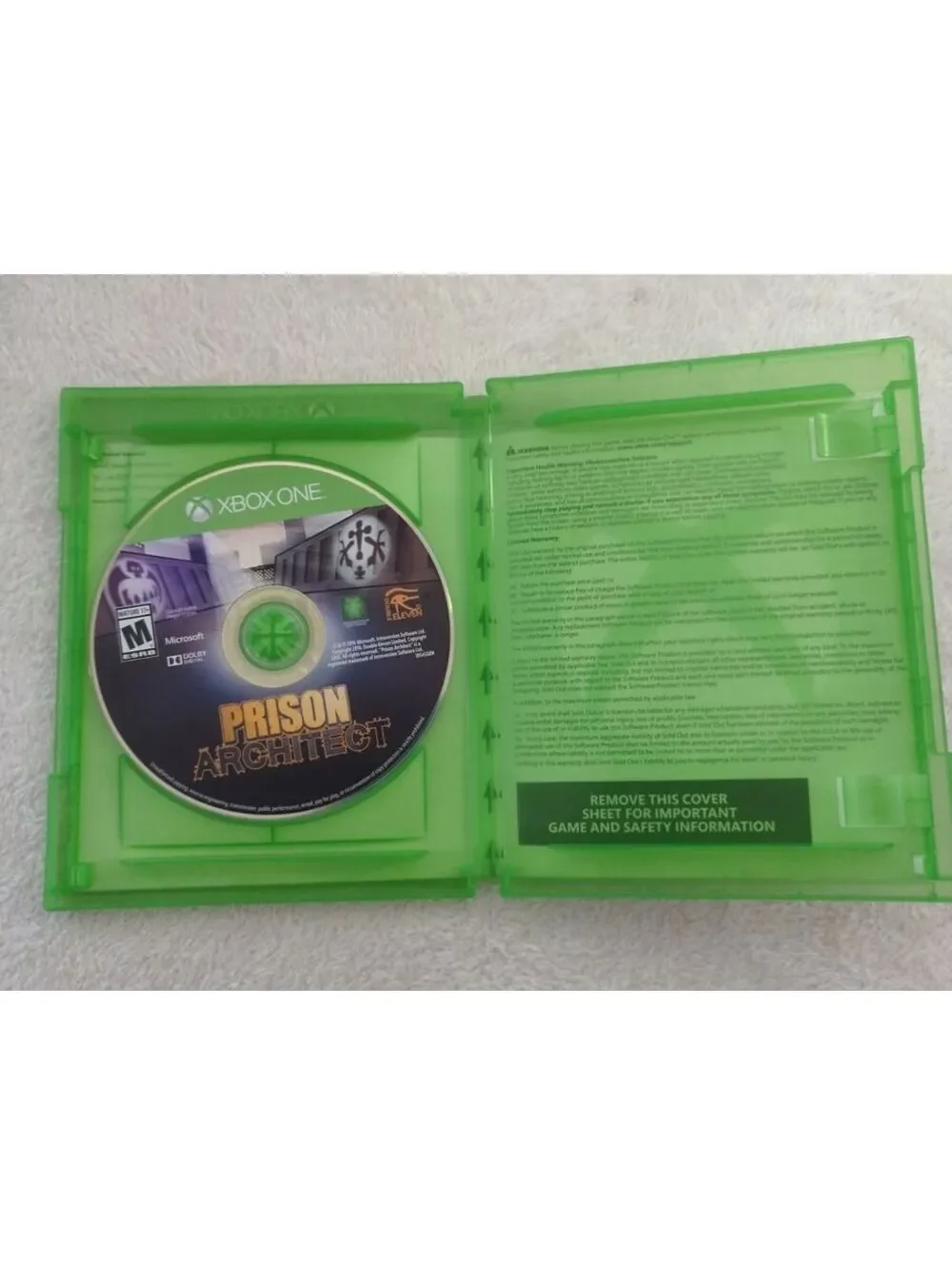 Prison Architect Xbox One Game - Tested and Working